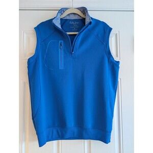 Bobby Jones X-H20 Golf Vest Jacket Mens Medium  Bright Blue Poly Spandex